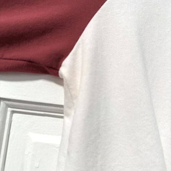 Nike Dri-Fit Alabama 3/4 Sleeve Baseball T Shirt Crimson Tide Red Size Medium - Picture 4 of 7